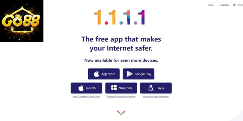 Dùng VPN khi vào trang chủ